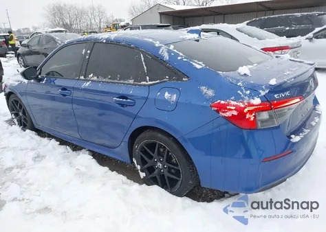 2024 Honda Civic Sport из США, поврежденный, VIN 2HGFE2F59RH577050